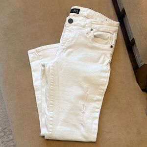 Kut from the Kloth Women's Cream Skinny Jeans